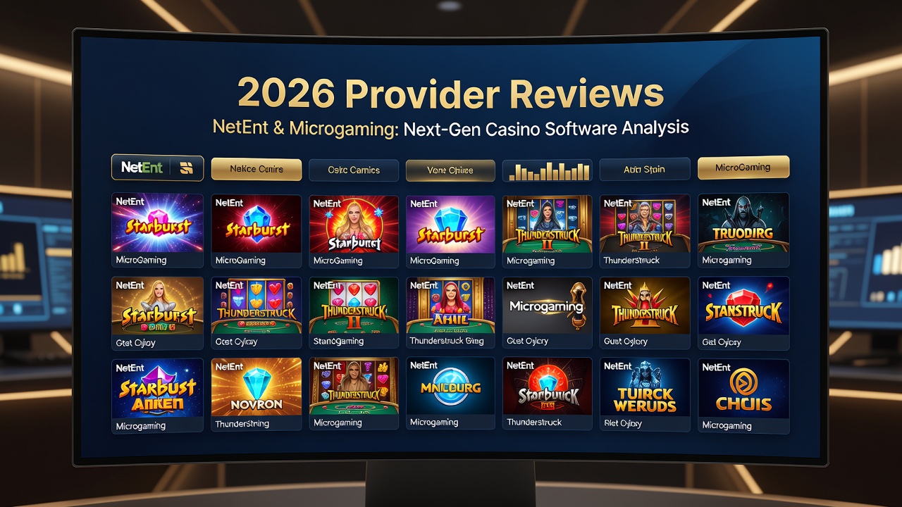 2026 Casino Software Provider Reviews: Ratings & Performance Insights
