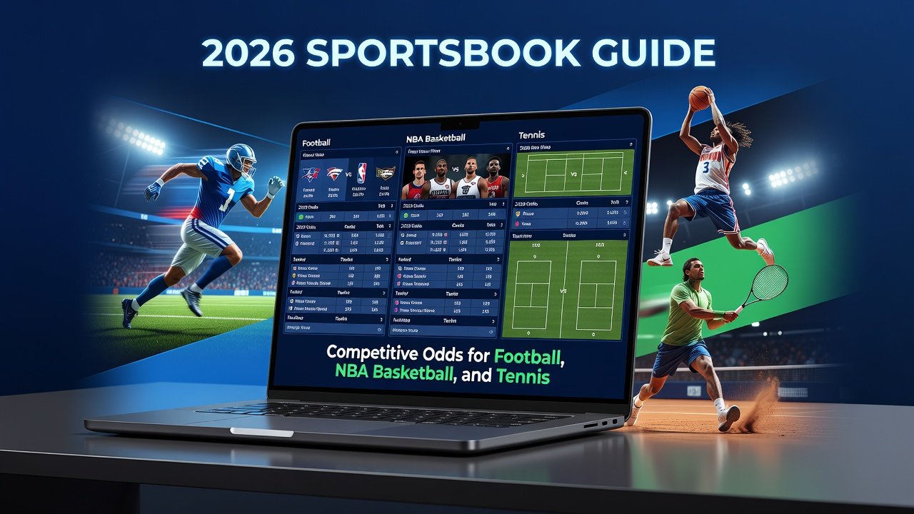 2026 Sportsbook Selection Guide for Football NBA Tennis Odds