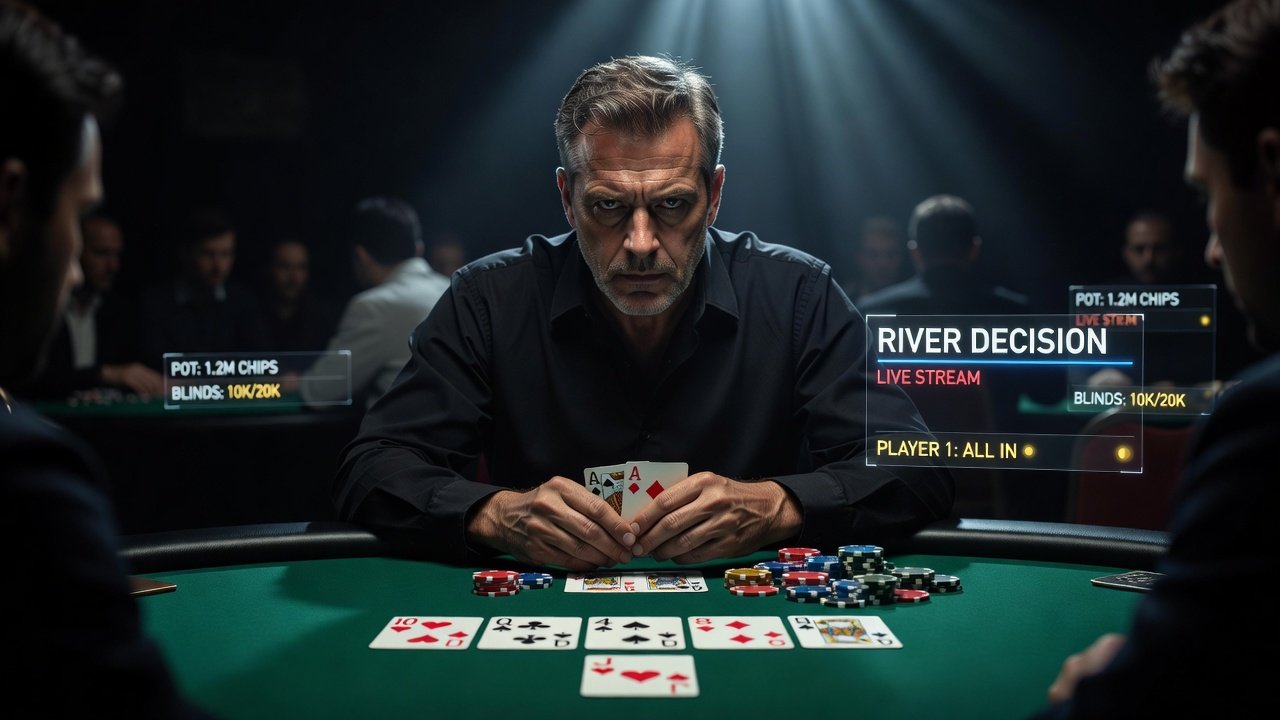 Advanced River Play Decisions in Texas Hold'em Tournaments 2026
