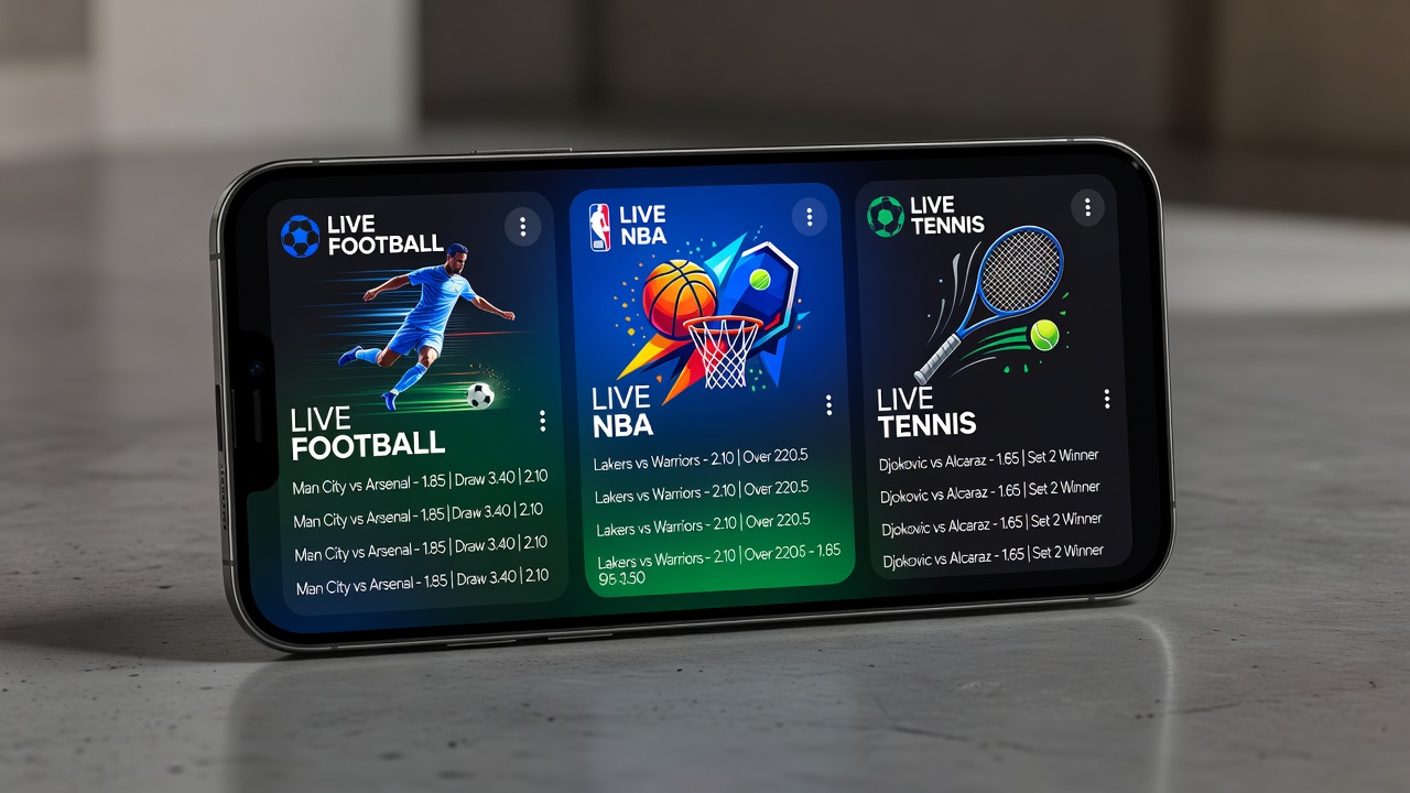 Best Mobile Apps for Football NBA Tennis Betting Odds 2026