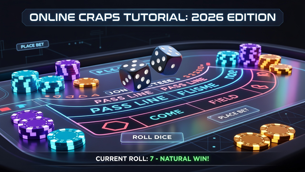 Craps Online: Step-by-Step Gambling Tutorial 2026