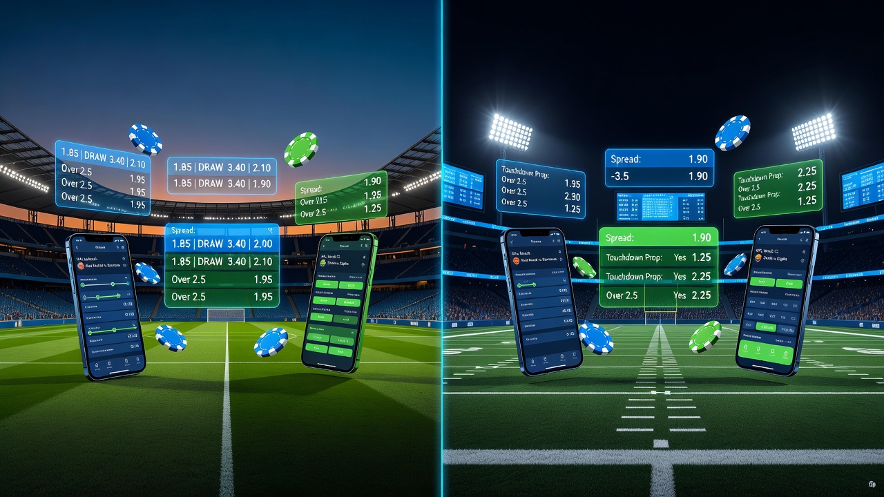 European vs US Sports Betting Tips: Key Differences in 2026
