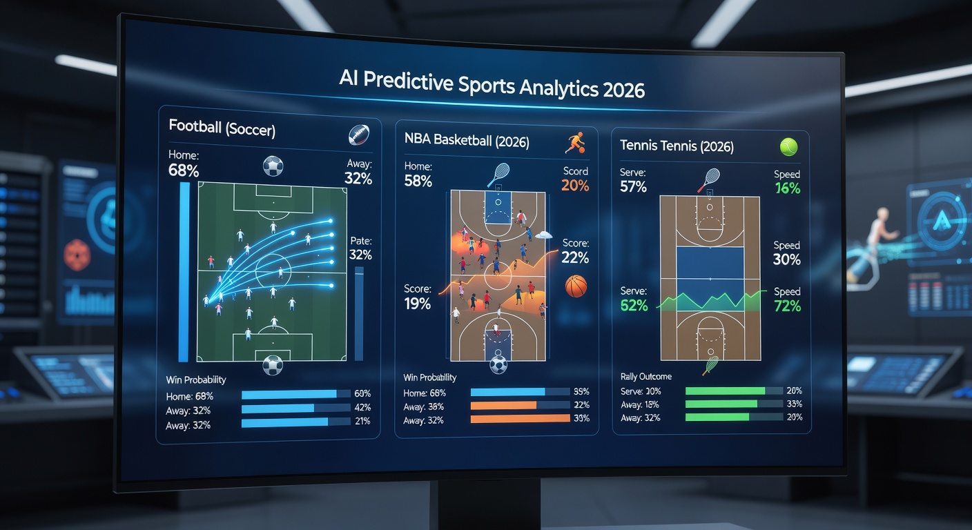 How AI Tools Improve Football NBA and Tennis Bets in 2026