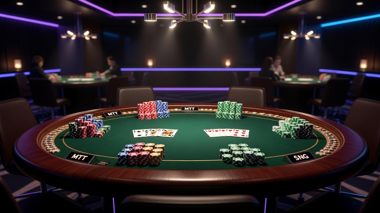 MTT vs SNG: Key Texas Hold'em Strategy Differences 2026